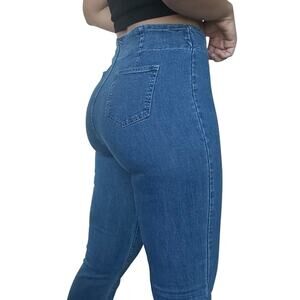 Stretchy blue jeans  size M/ L